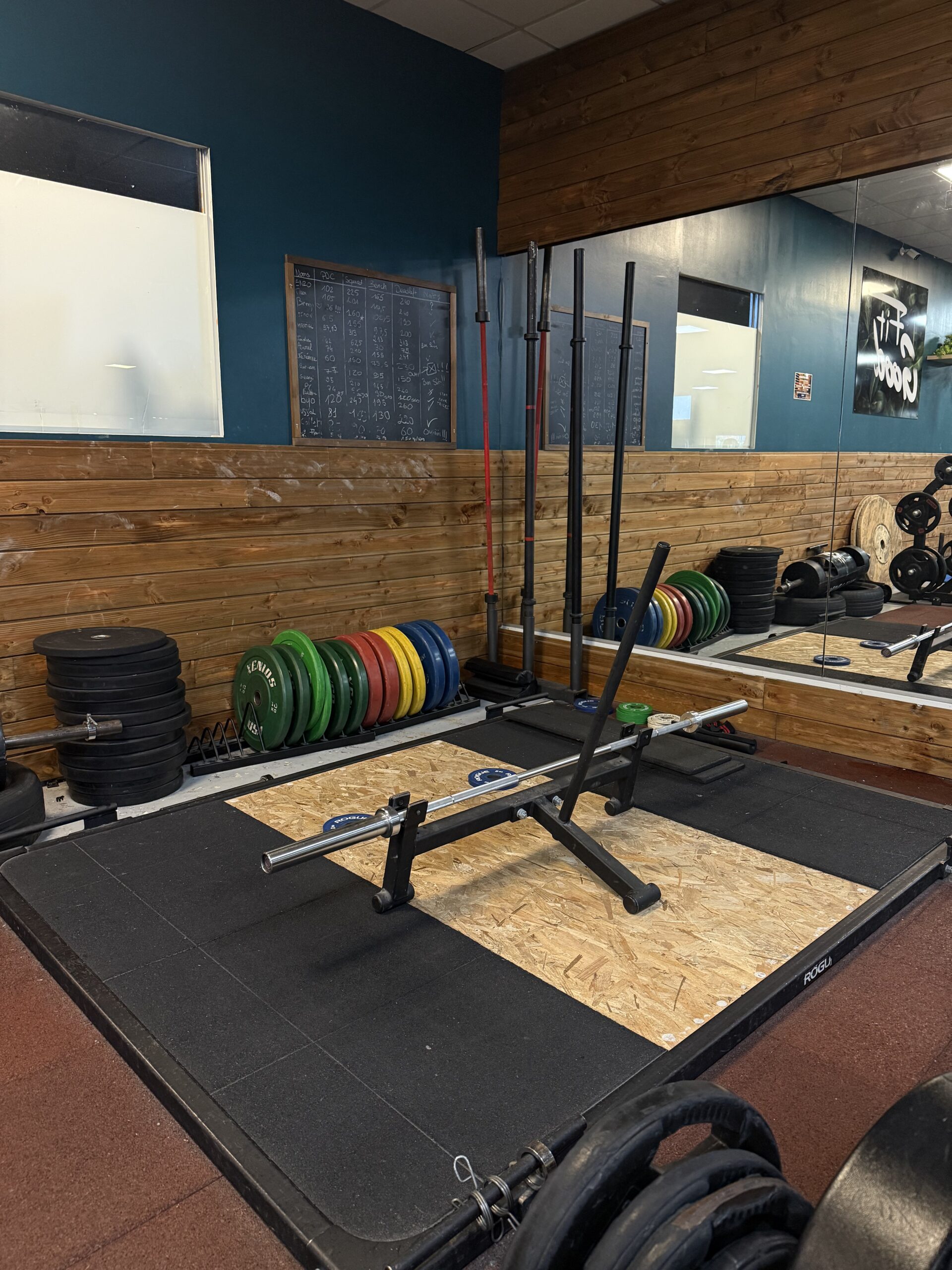 Plateforme haltérophilie FitGood Nantes