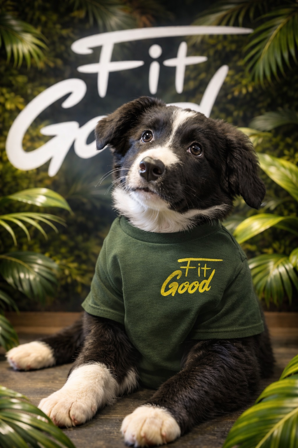 Marvel la chienne mascotte du club FitGood Nantes