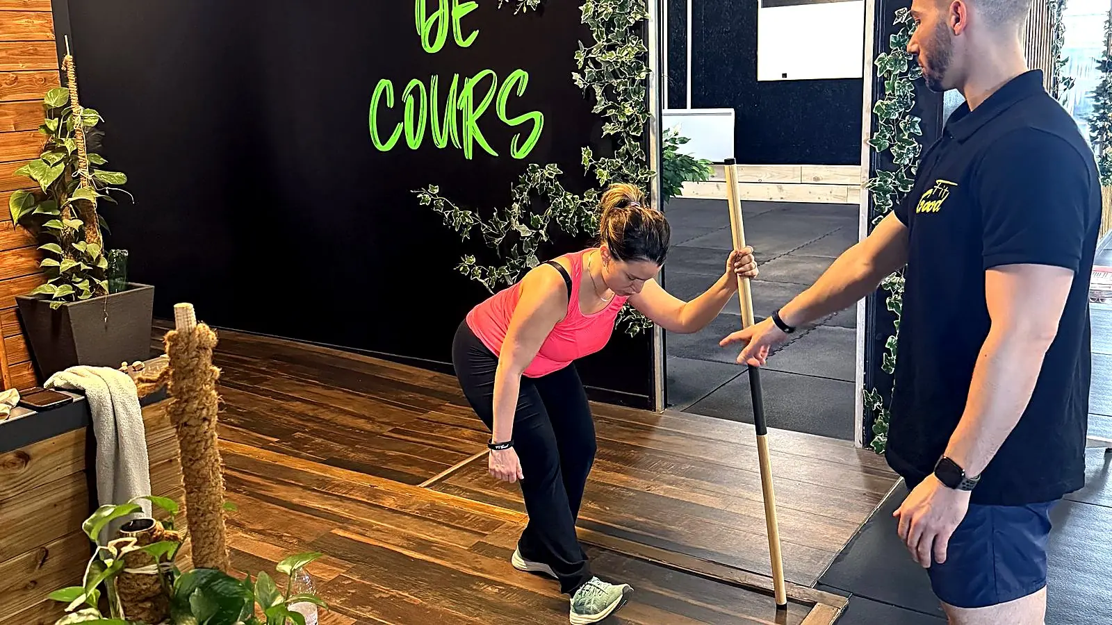 Test de mobilité du dos supervisé par Batiste, coach E3S — FitGood Nantes